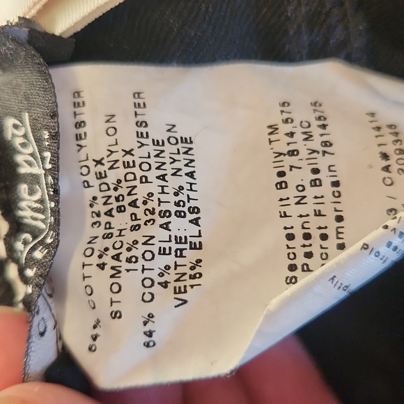 J Brand full panel black maternity pants - Picture 8 of 11